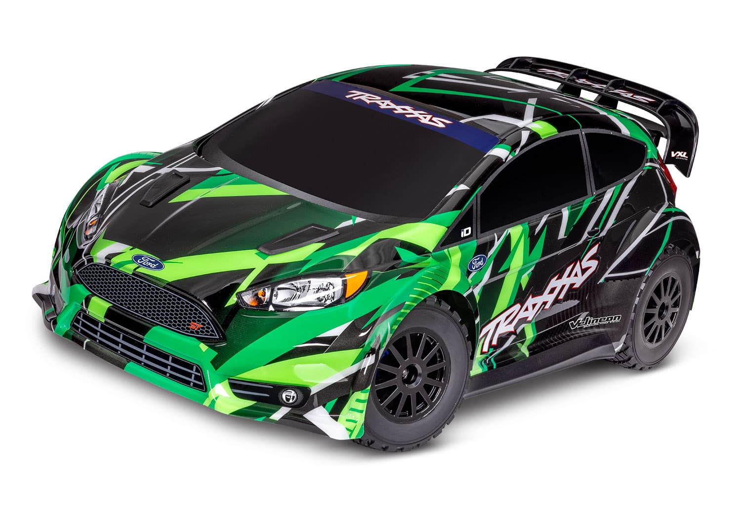 Traxxas Ford Fiesta ST Rally VXL — 1/10 scale 4WD RC touring (60 mph)