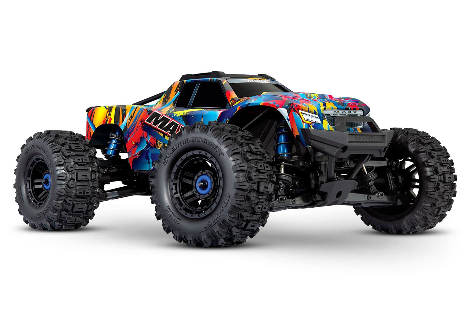 Traxxas Maxx V2 — 1/10 scale 4WD RC monster truck (60 mph)