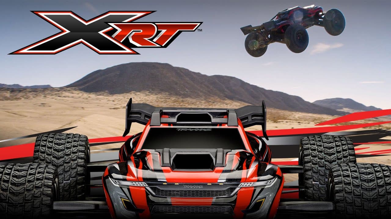 Traxxas XRT 8S — 1/6 scale 4WD RC monster truck (60 mph) — video