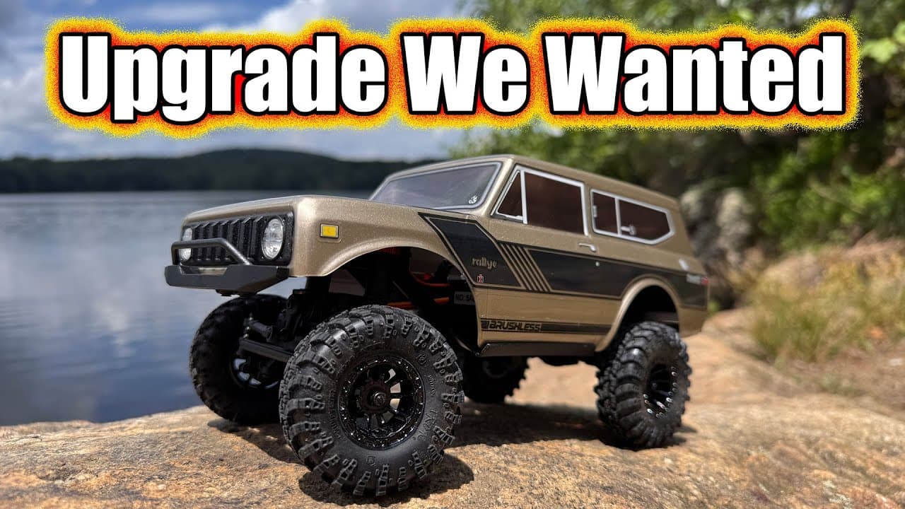 Redcat Ascent-18 — 1/18 scale 4WD RC crawler (5 mph) — video