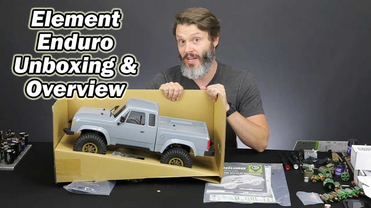 Element RC Enduro Sendero HD — 1/10 scale 4WD RC crawler (8 mph) — video