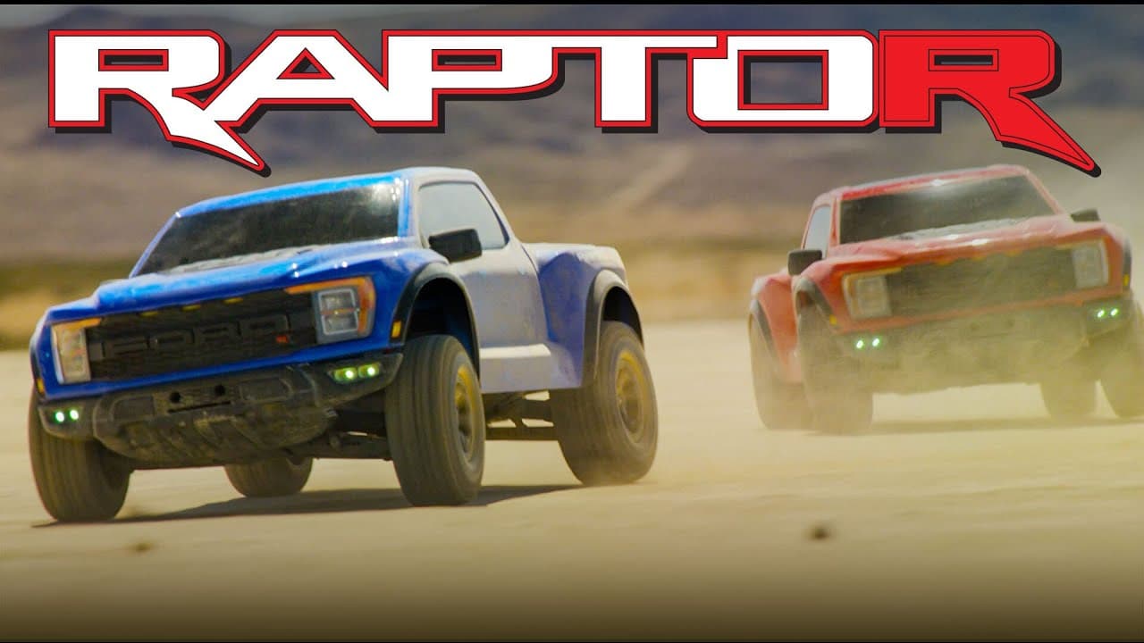 Traxxas Ford Raptor R 4X4 VXL — 1/10 scale 4WD RC stadium truck (60 mph) — video