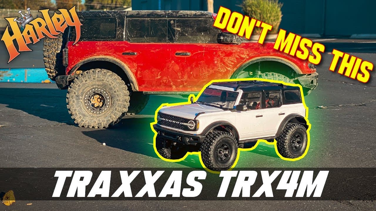 Traxxas TRX-4M Defender — 1/18 scale 4WD RC crawler (5 mph) — video